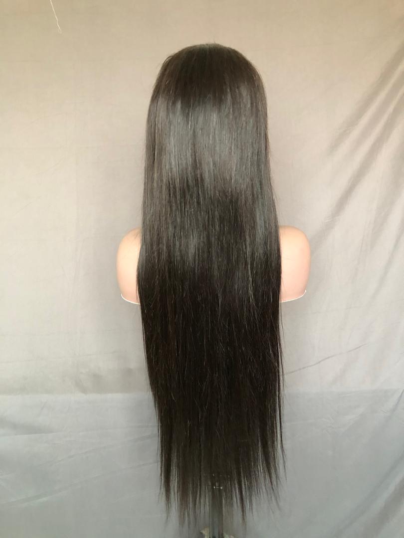 Straight 13x4 Lace Frontal Pre Plucked Pre Babyhairs Human Hair Wigs 200% Density Glueless Lace Frontal Wig
