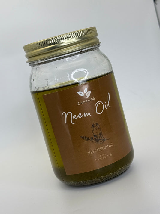 100% Pure Neem Oil | Natural Remedy for Skin, Hair, and Scalp
